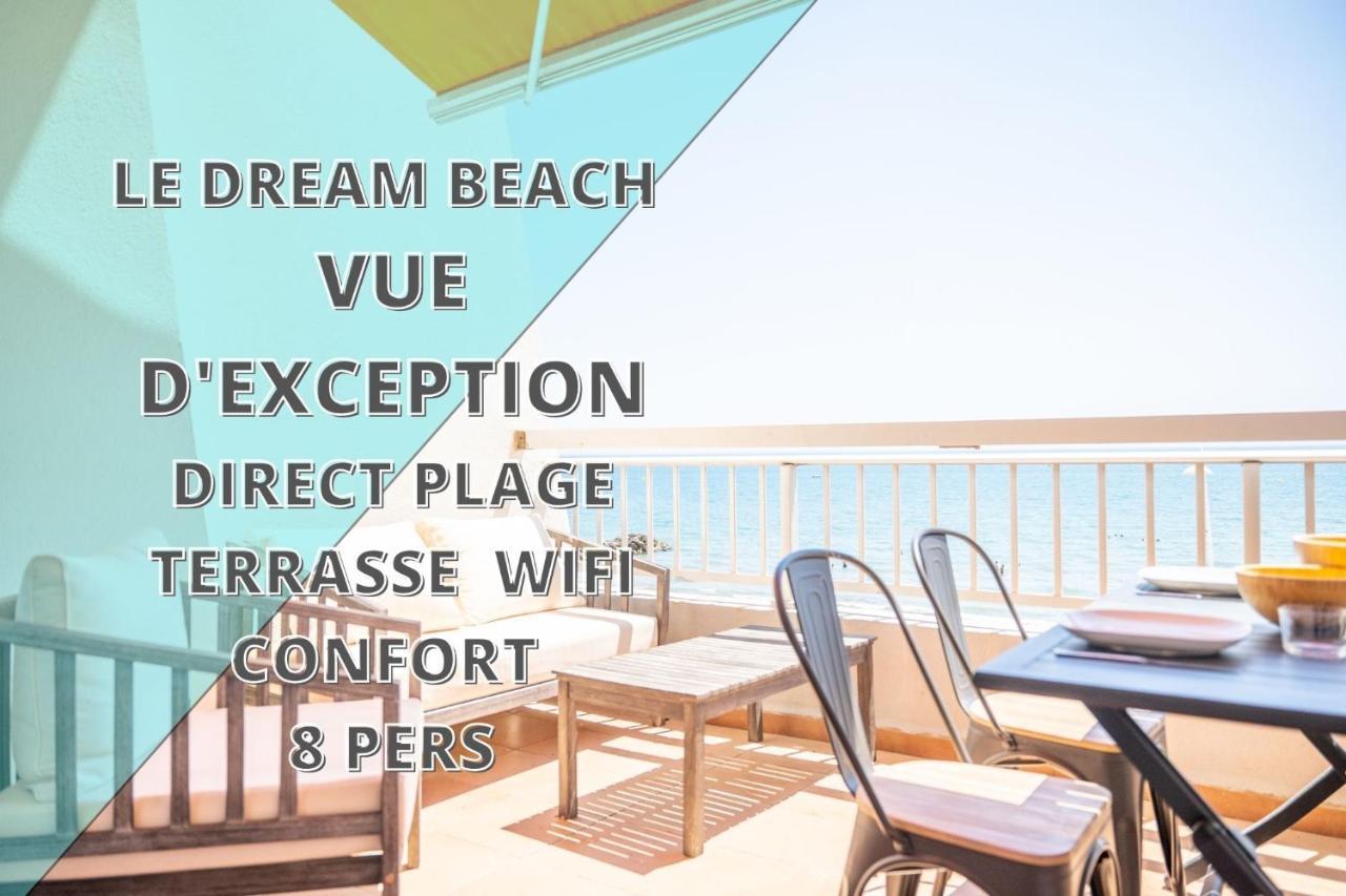 Le Dream Beach-Terrasse-Vue Mer D'Exception-Wifi-Parking - Top Pros Servicesconciergerie Palavas-les-Flots Kültér fotó
